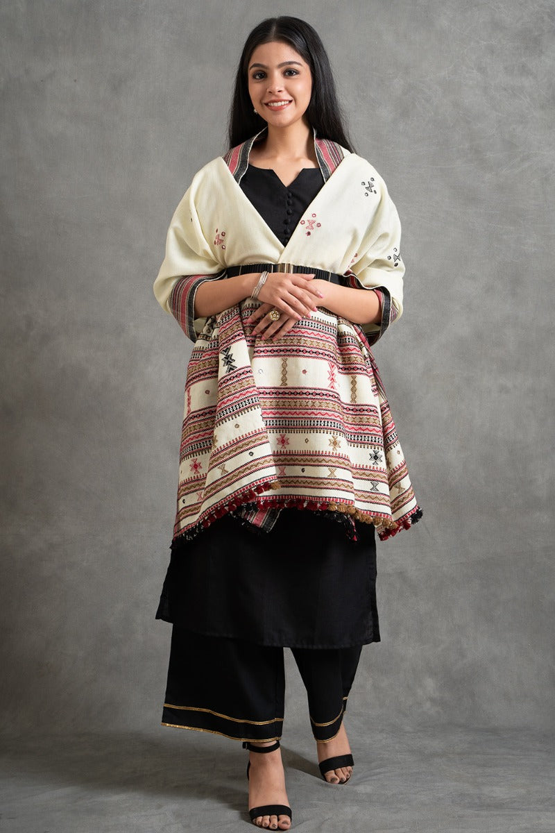 Lara Handwoven Shawl