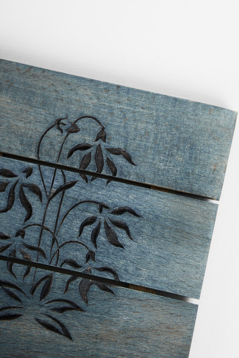 Snowdrop Wooden Trivet