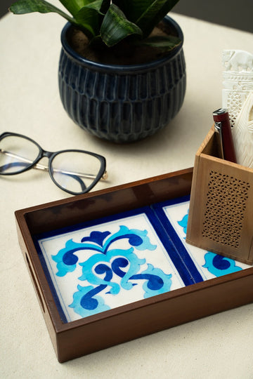 Sahar Gul Rectangular Tray