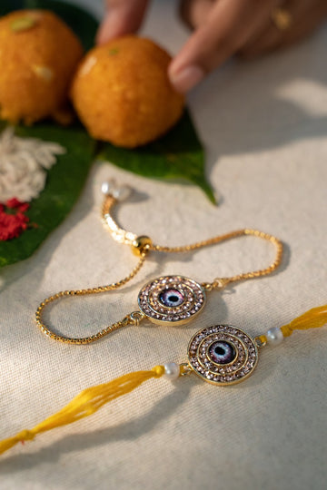 Jaleh Handcrafted Rakhi Set