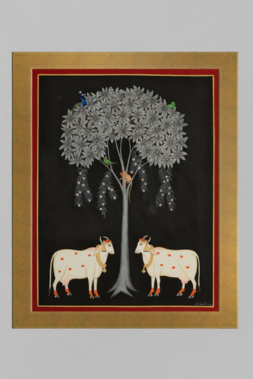 Dhenu Miniature Art ( 17in x 13.5in)