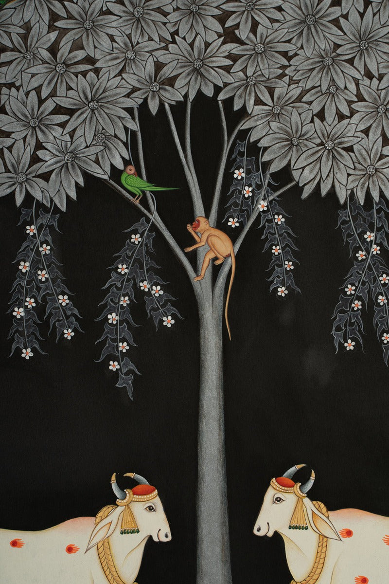 Dhenu Miniature Art ( 17in x 13.5in)