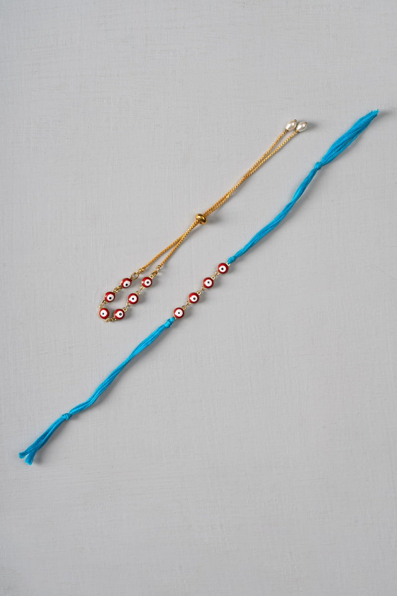 Parisa Handcrafted Rakhi Set