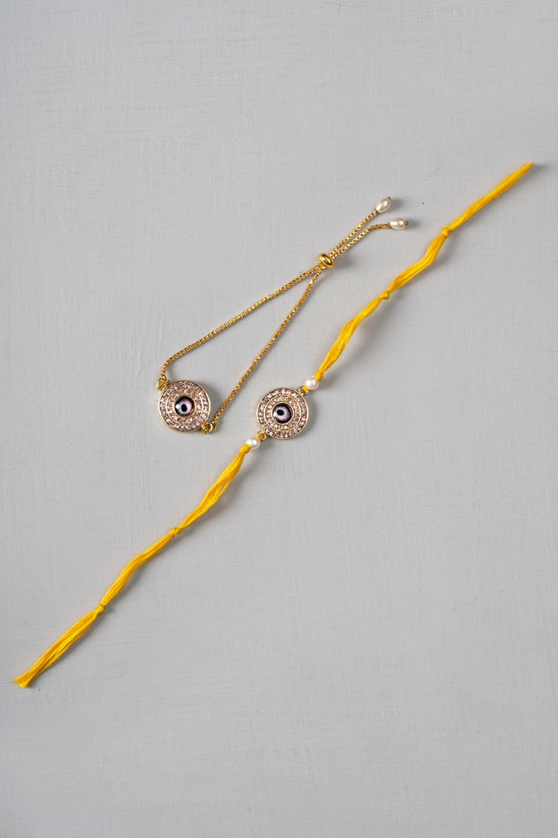 Jaleh Handcrafted Rakhi Set
