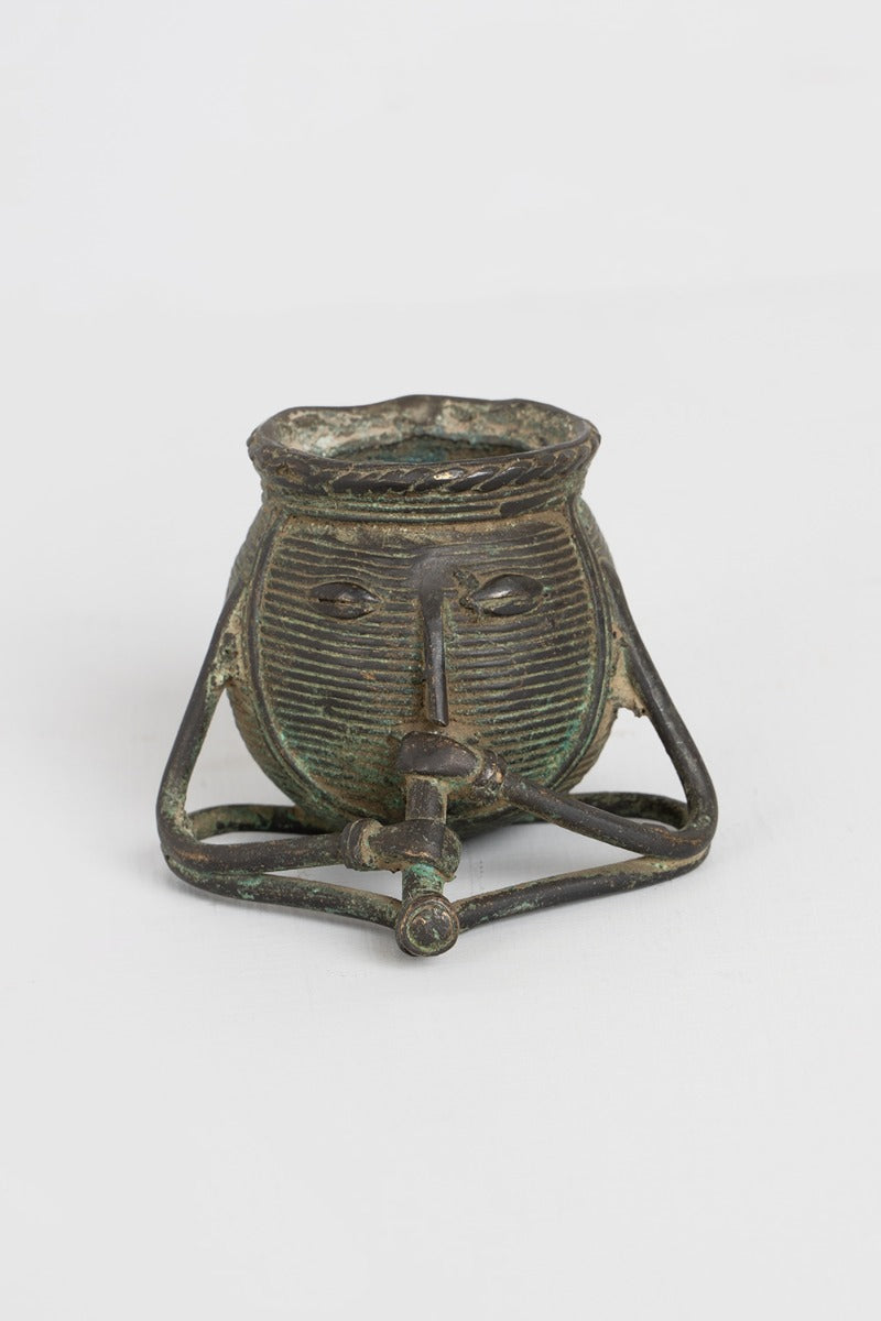 Musical Maestro Brass Candle Holder/Pen Holder/Paperweight