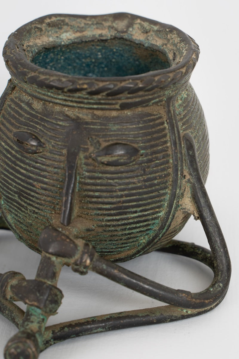 Musical Maestro Brass Candle Holder/Pen Holder/Paperweight