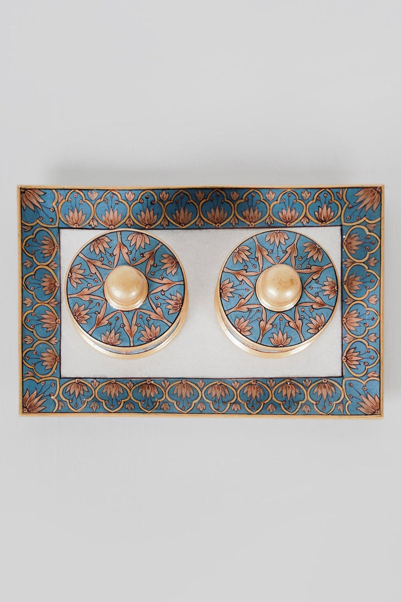 Ira Plate and Jar set