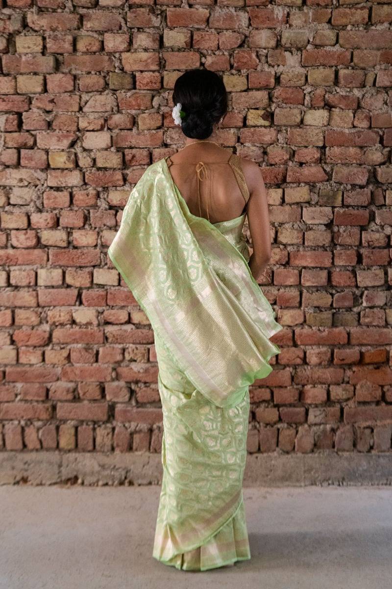 Tabassum Banarasi Saree (with Blouse)