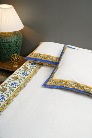 Dendritic Double Bedsheet with Pillow Covers