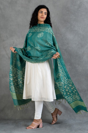 Oceanic Green Dupatta