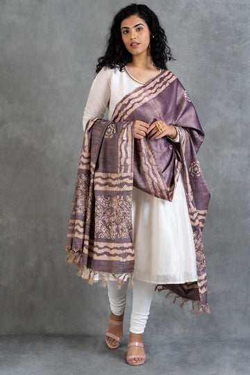 Mystical Mauve Dupatta