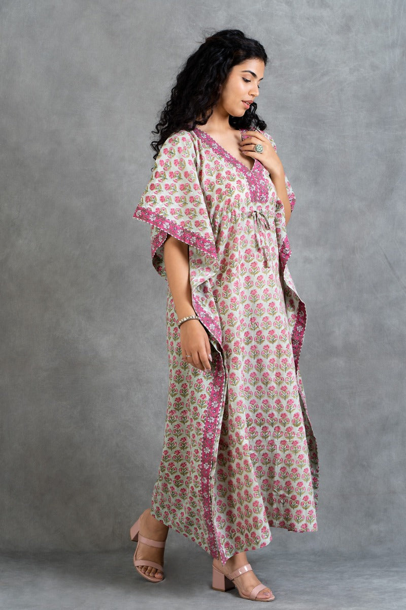 Ethnic Beauty Women's Long Kaftan