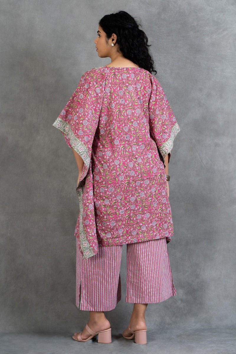 Gulabi Jashn Kaftan Set