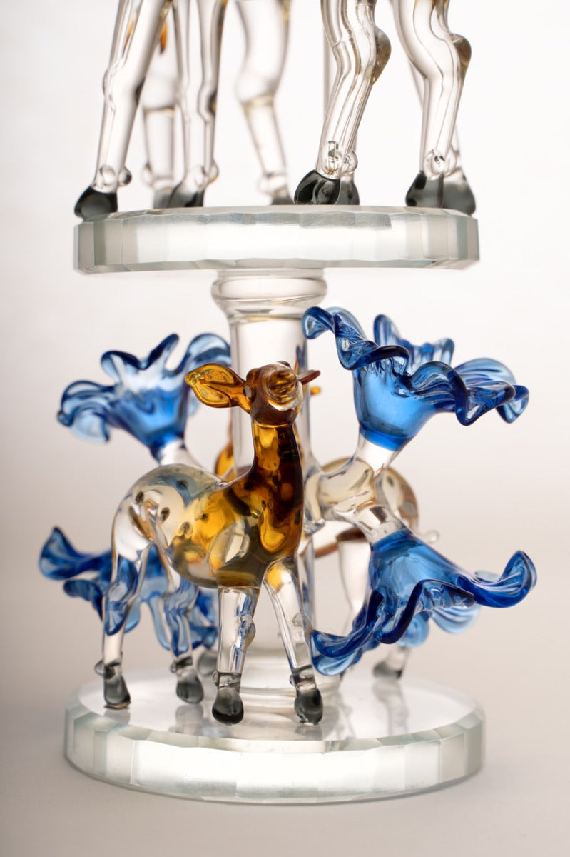 Deer Glass Art Figurine