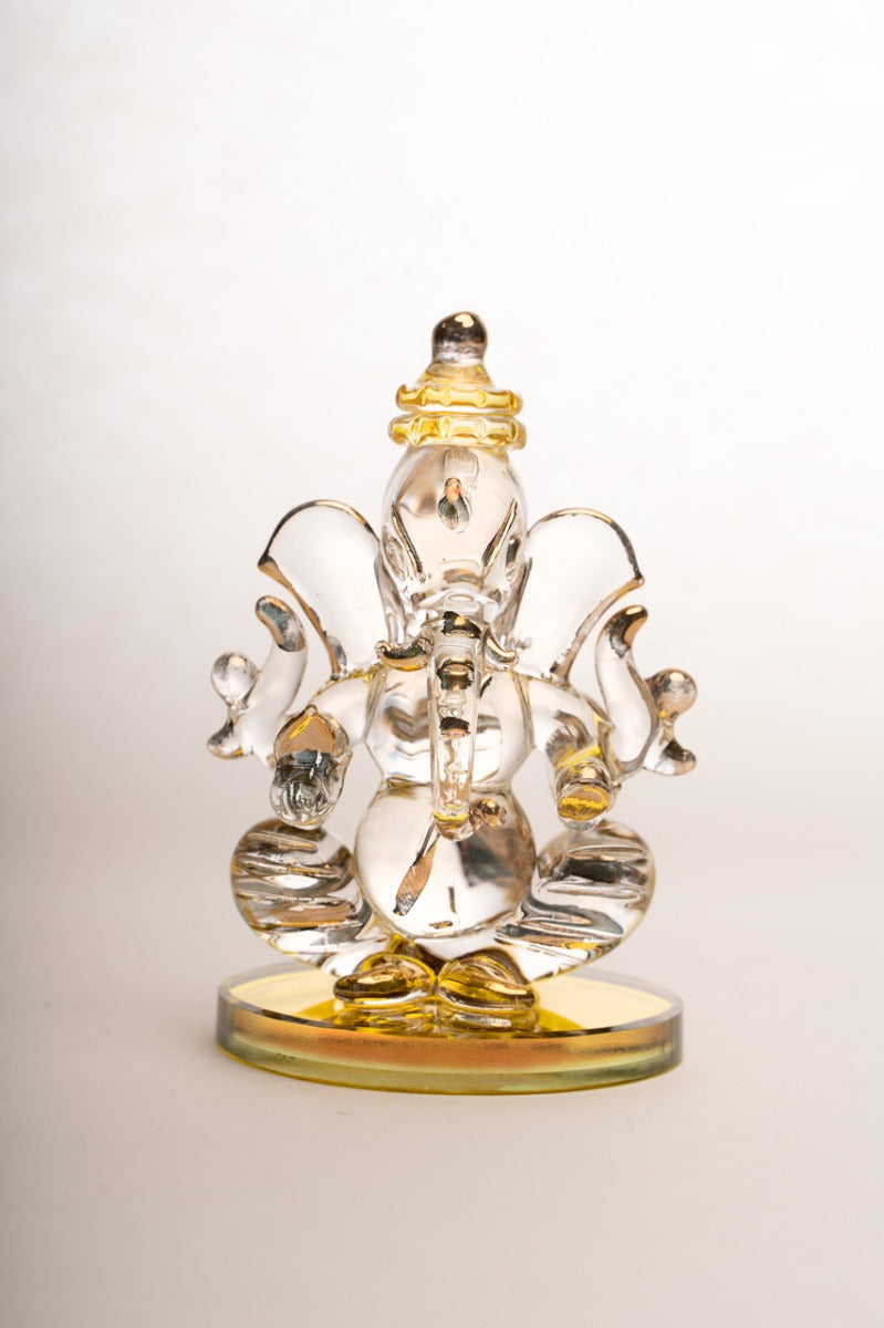 Bappa Glass Art Idol