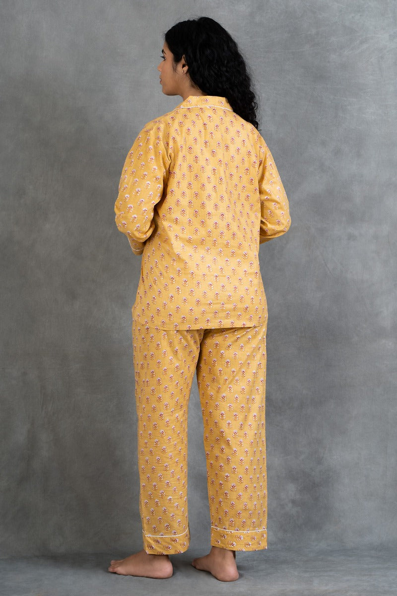 Sleeping Beauty Women's Collar Nightsuit