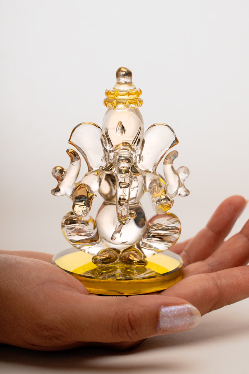 Bappa Glass Art Idol