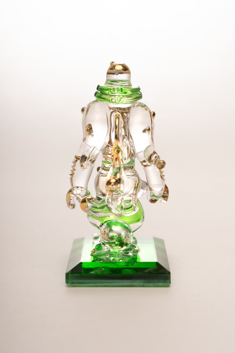 Glass Art Ganesha