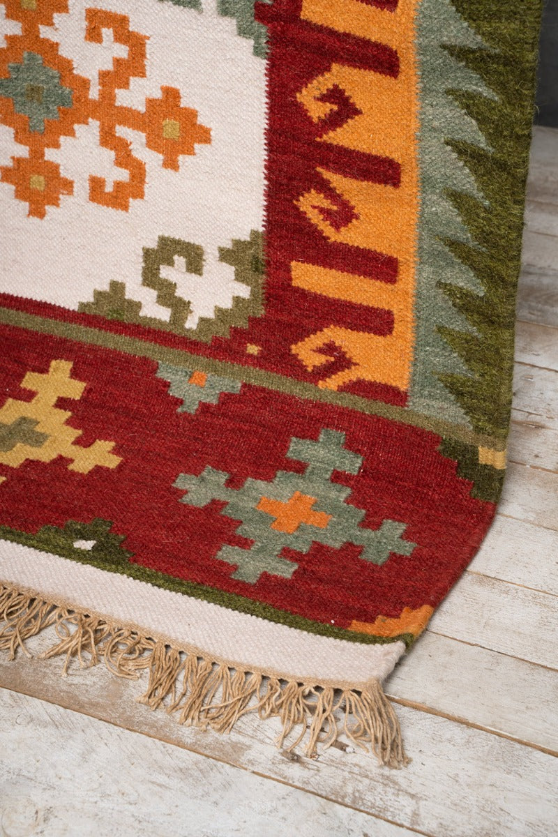 Chromatic Kerman Rug ( 6ft x 4ft )