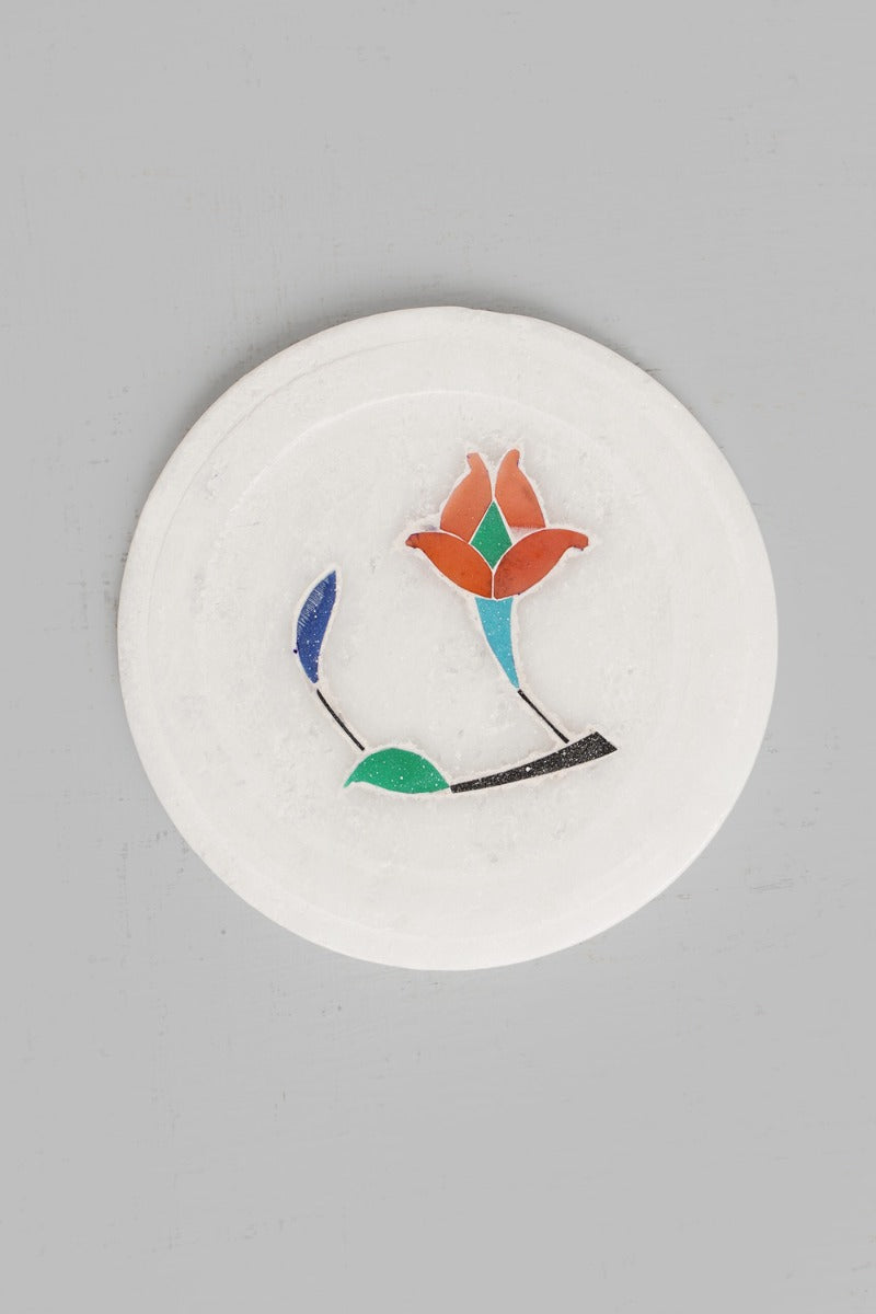 Tulip Marble Coasters (Set of 6)