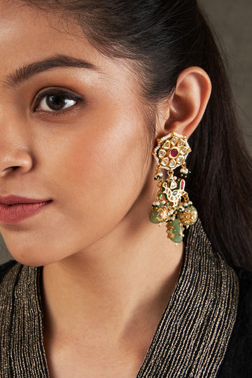 Peesangan Brass Earrings