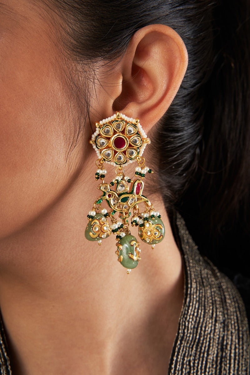 Peesangan Brass Earrings