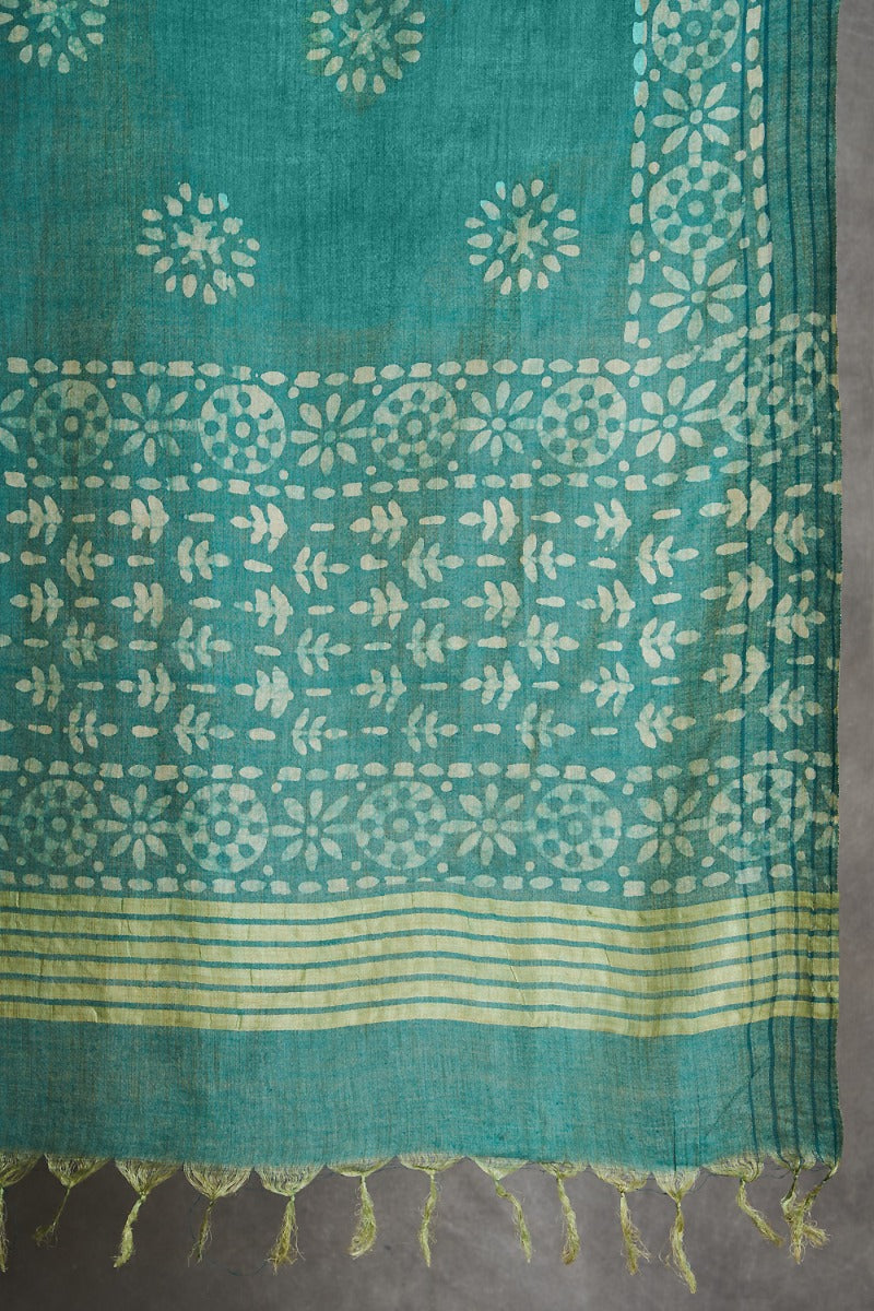 Oceanic Green Dupatta