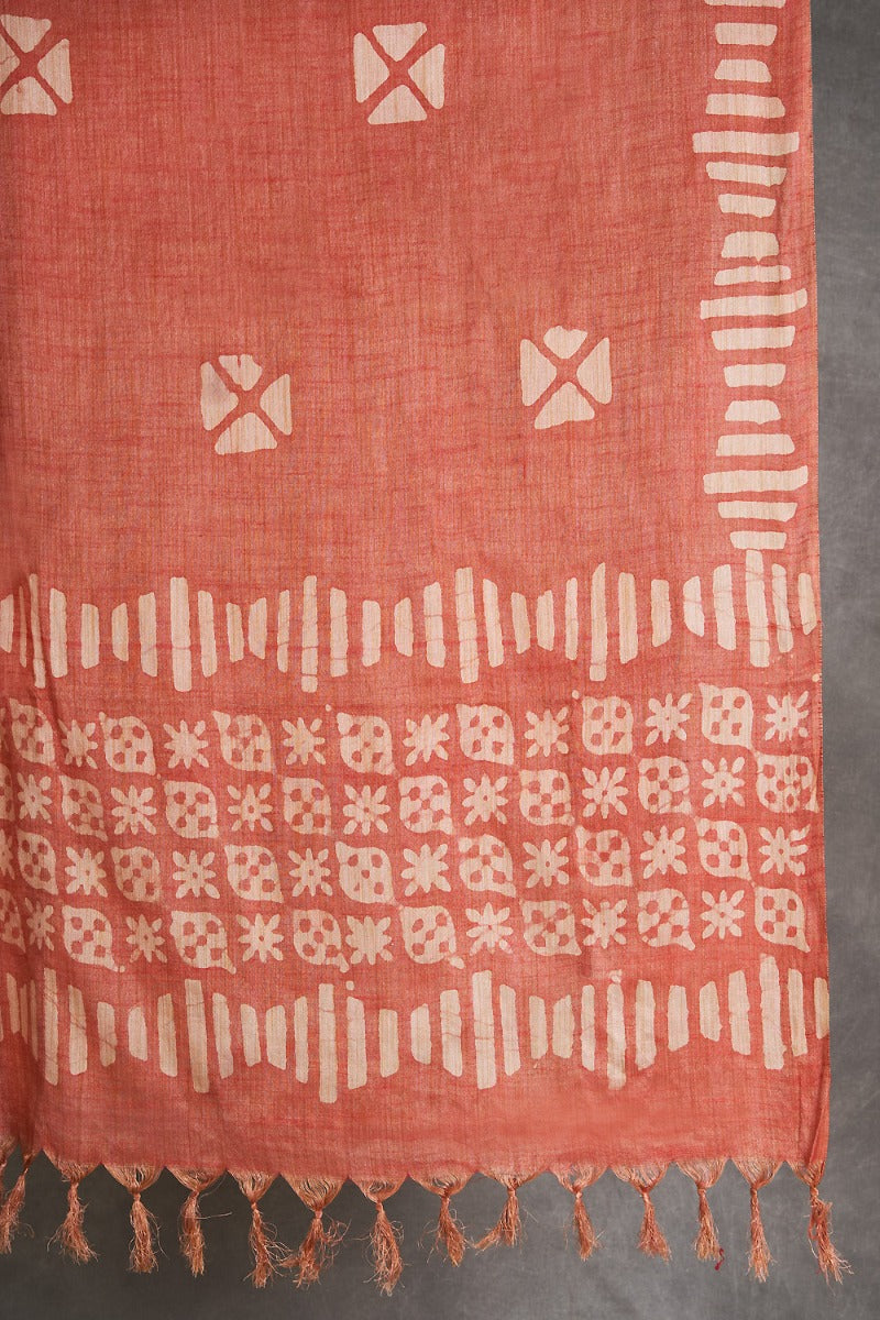 Tempting Tangerine Dupatta