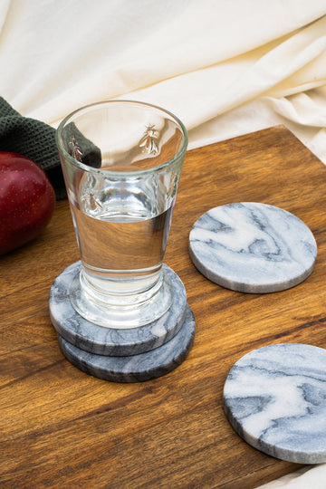 Siva Marble Coasters (Set of 4 )