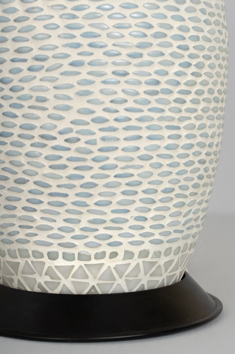 Oval Glass Lamp