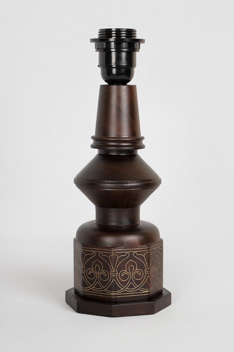 Ethnic Trellis Table Lamp with Shade