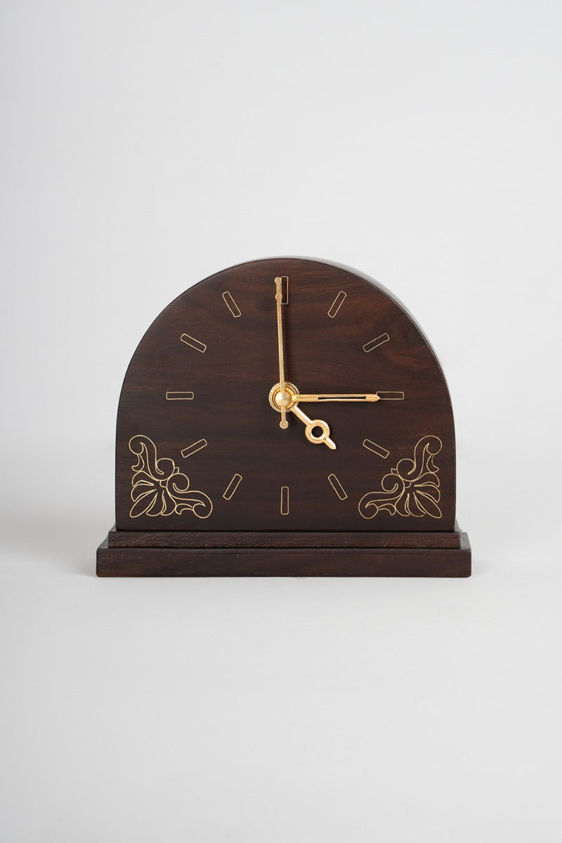 Rustic Charm Desk Clock