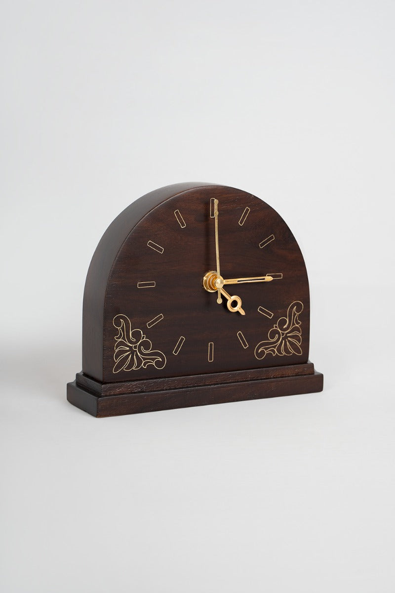 Rustic Charm Desk Clock