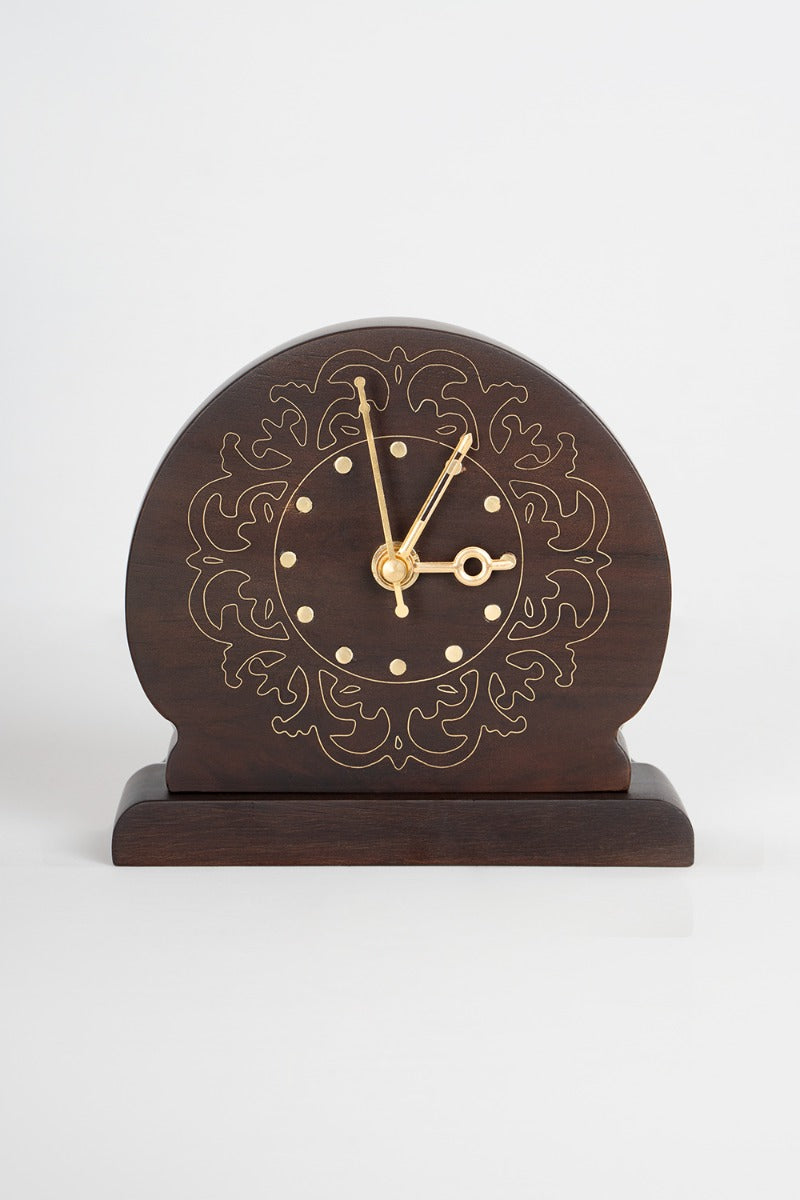 Timeless Artistry Desk Clock