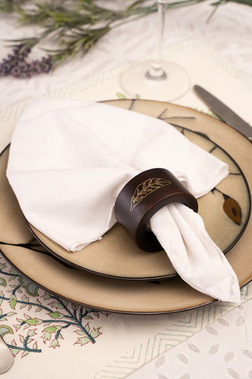 Silver Waves Napkin Ring