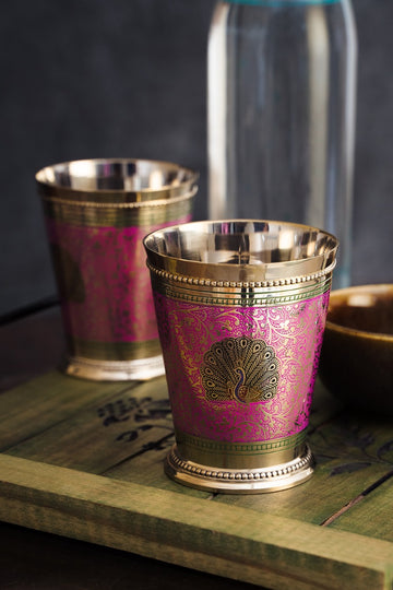 Gulaal Glass ( Set of 2 )