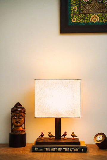 Artistic modern art structured lamp