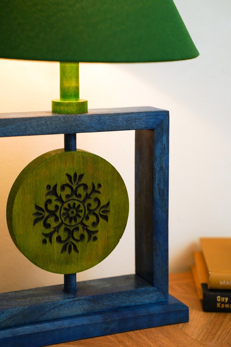 Ethnic motif lamp