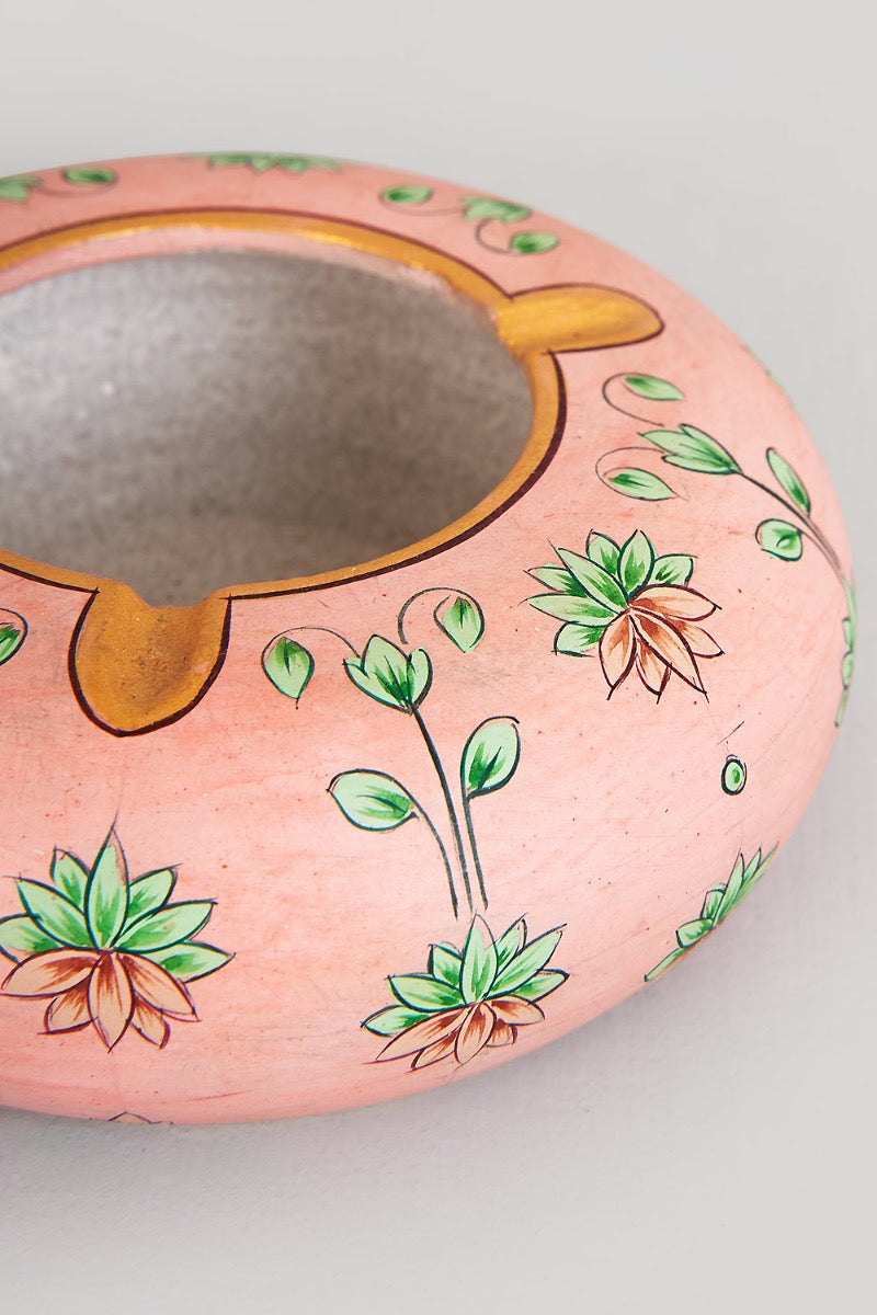 Delicate Blossom Marble Ashtray