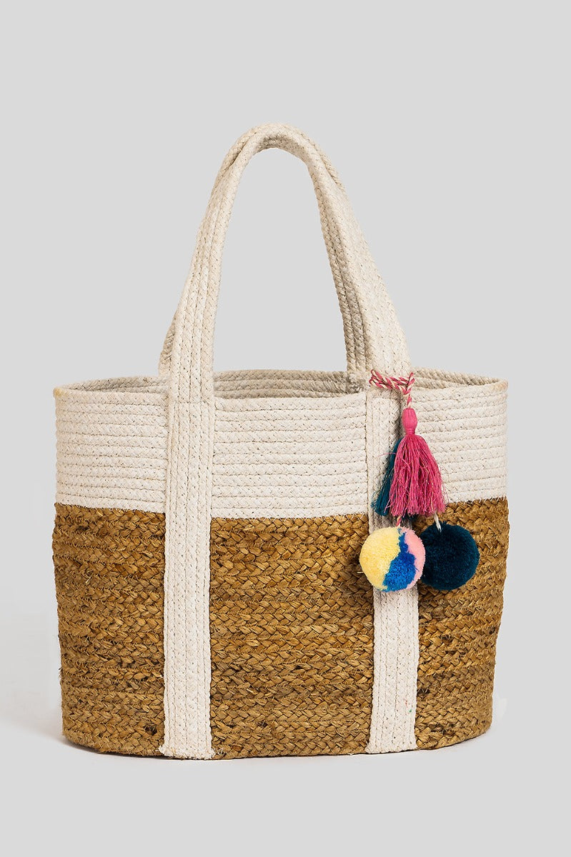Summer Essential Jute Tote