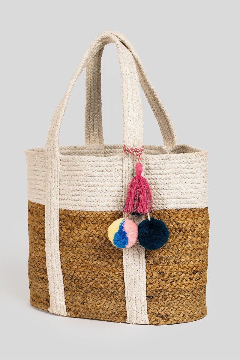 Summer Essential Jute Tote