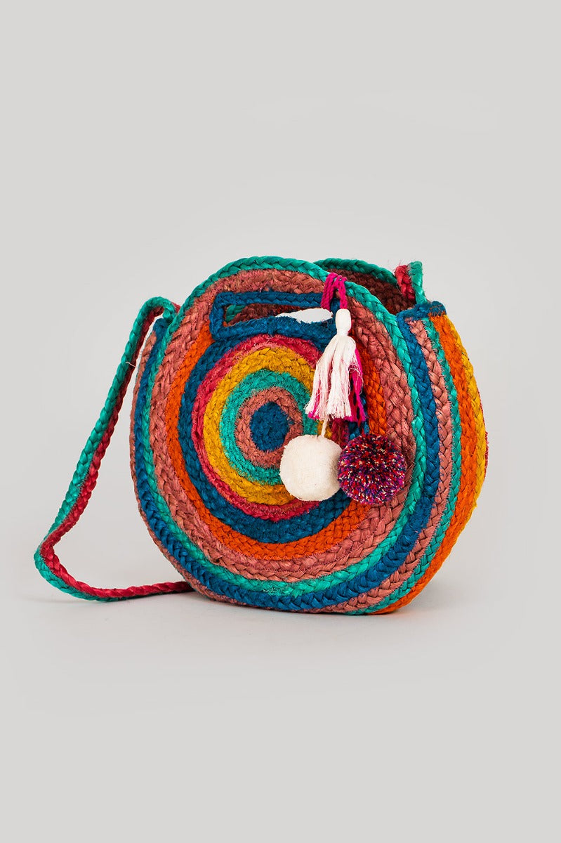 Circle Of Life Jute Bag