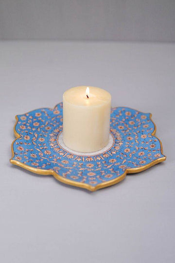 Moonlit Candle Plate