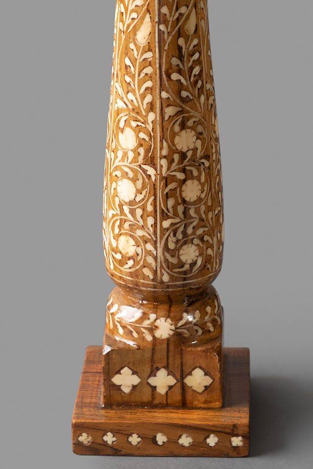 Baroque Taj Mahal Candle Holder (16" x 4" x 4")