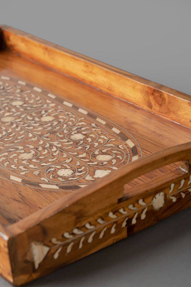 18th Century Floral Tray