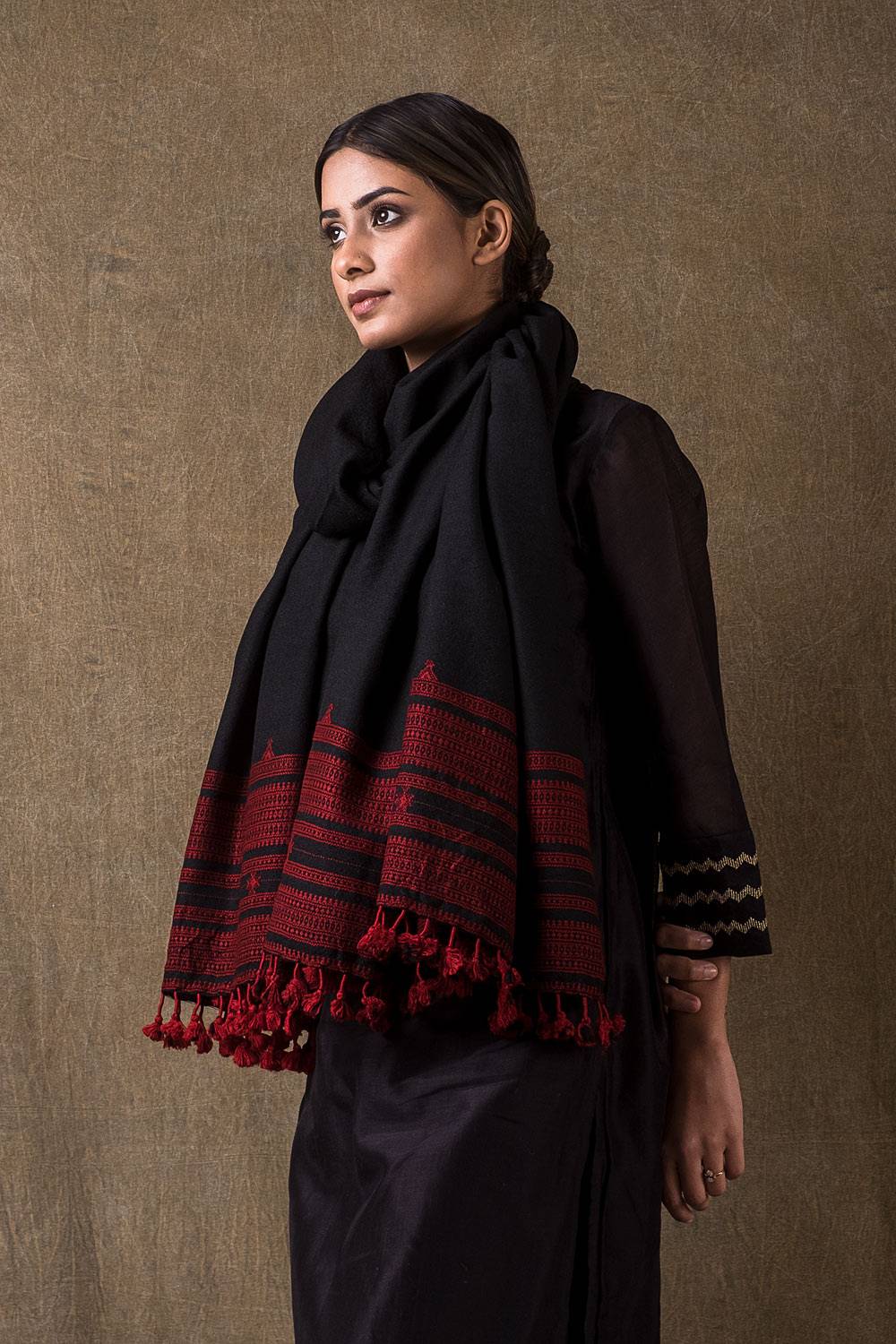 Halvad Handwoven Shawl