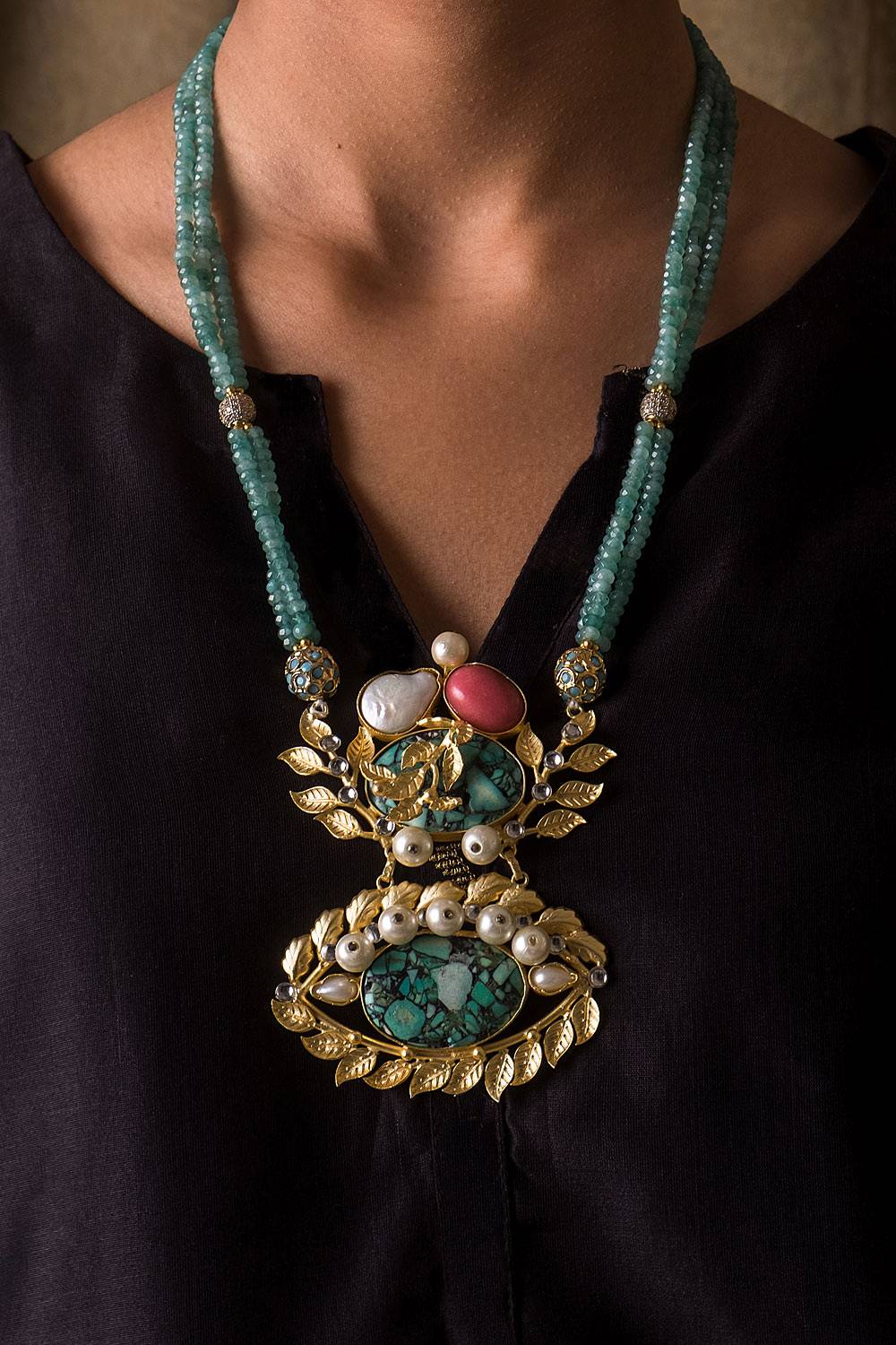 Alankrita Turquoise Set