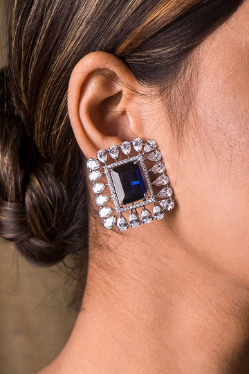 Sapphire Magical Earrings