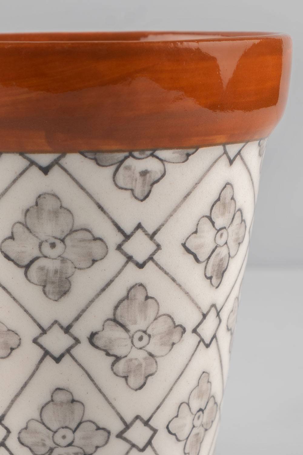 Floral Motif Planter