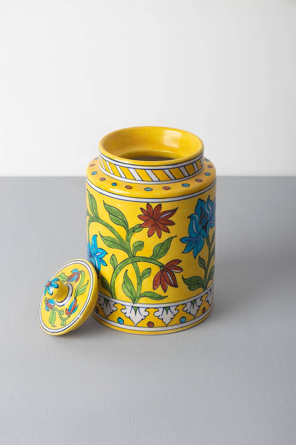 Topaz Ginger Jar ( 8"x 5")